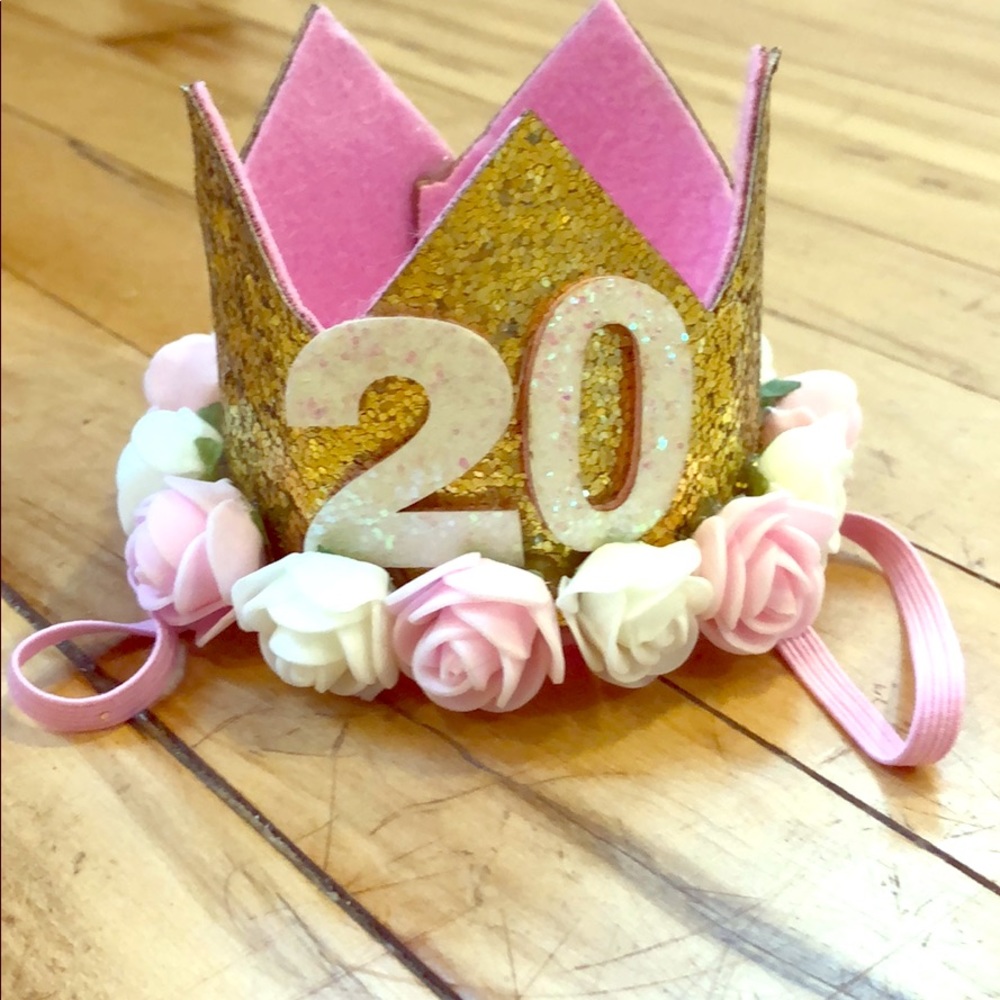 You know you want a birthday crown for your 20th !